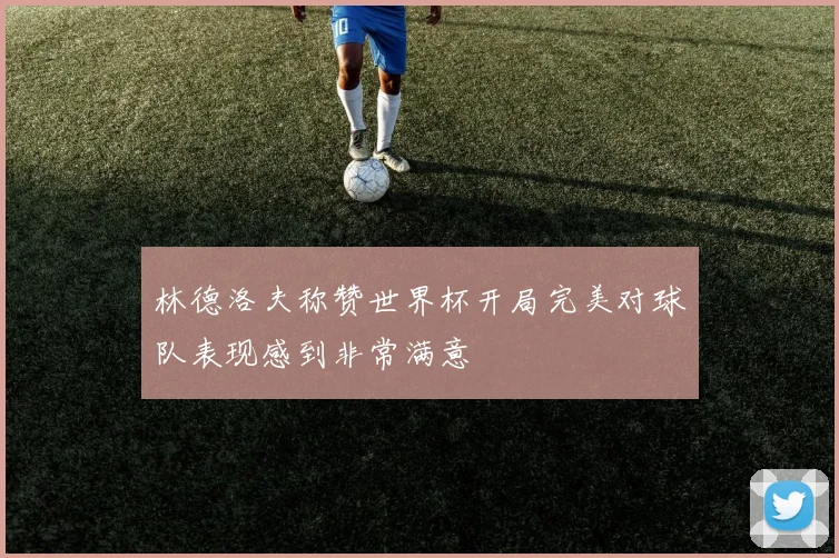 林德洛夫称赞世界杯开局完美对球队表现感到非常满意